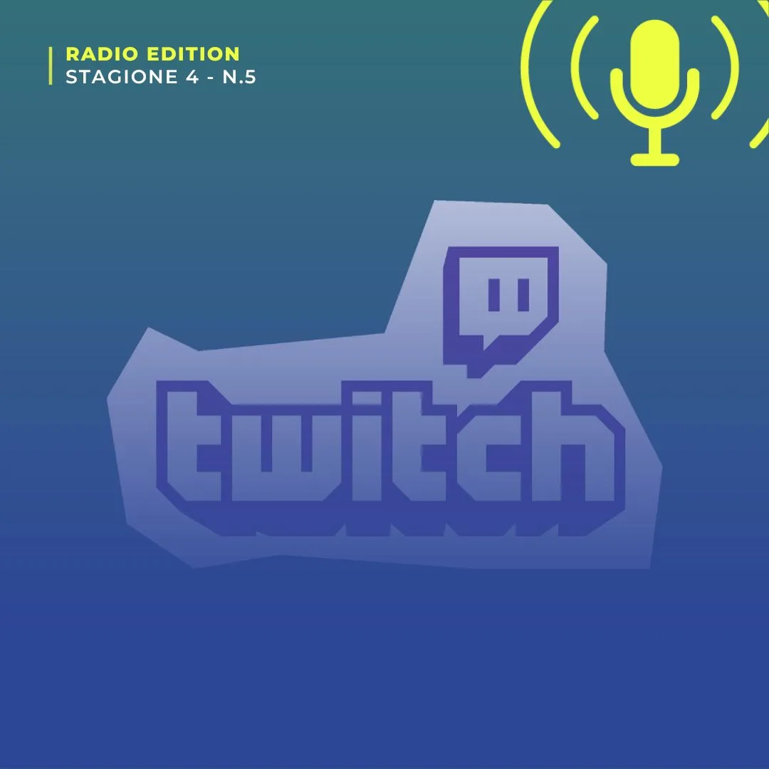 Logo di Twitch su sfondo blu: alla scoperta della Generazione Twitch