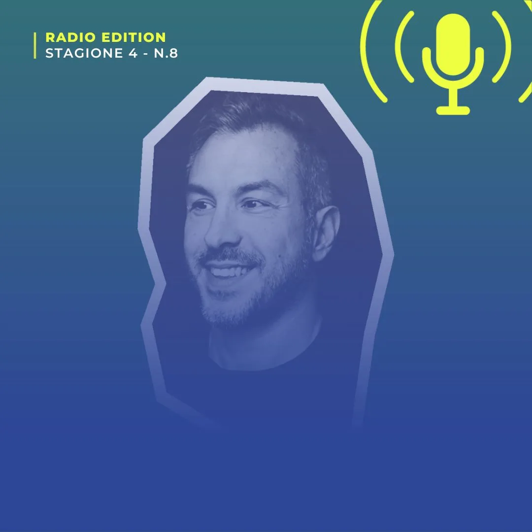 Davide Lugli di 4ecom sorridente, ospite della puntata su Elementor