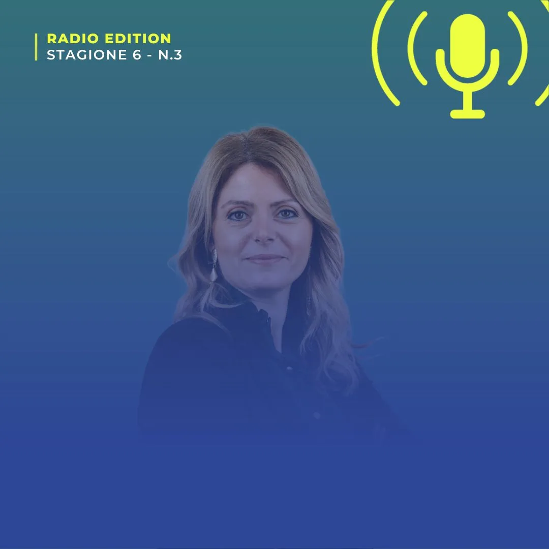 Carmela Villani sorridente, ospite sulla crescita sostenibile tra marketing e innovazione