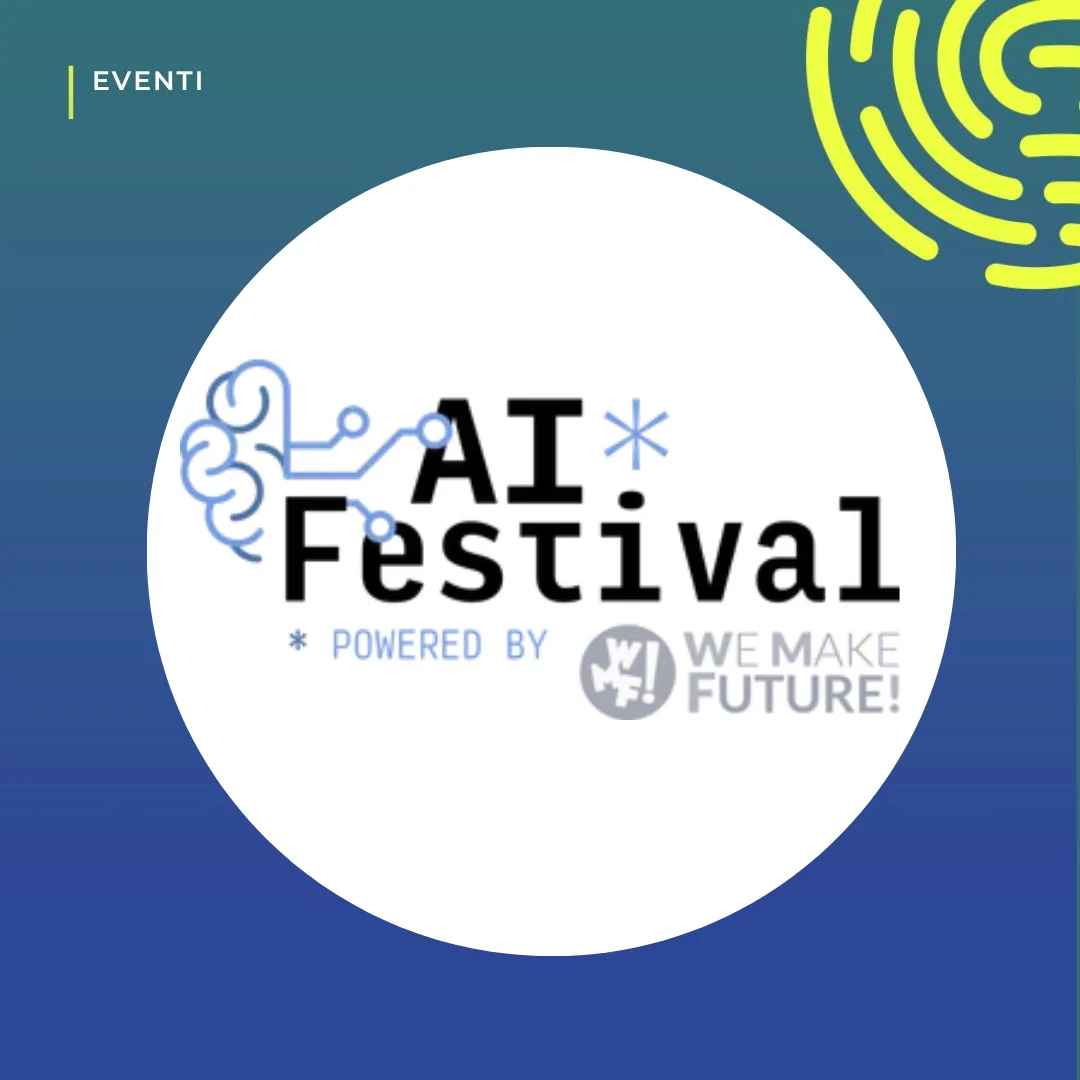 Logo dell'AI Festival powered by We Make Future, il summit sull'intelligenza artificiale