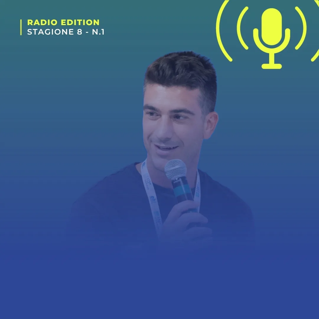 Alessandro Canessa al microfono, ospite di Cultura Digitale (stagione 8, puntata 1)